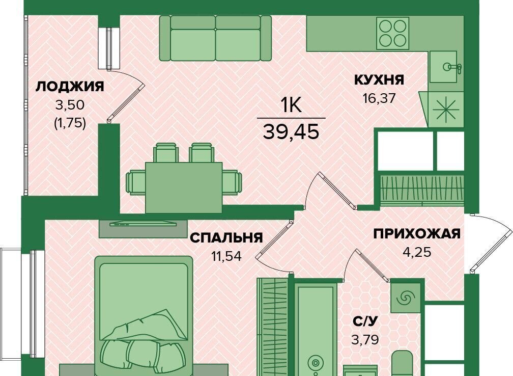 квартира г Тула р-н Центральный ЖК Суворовский 1 2», квартал «Б» фото 1