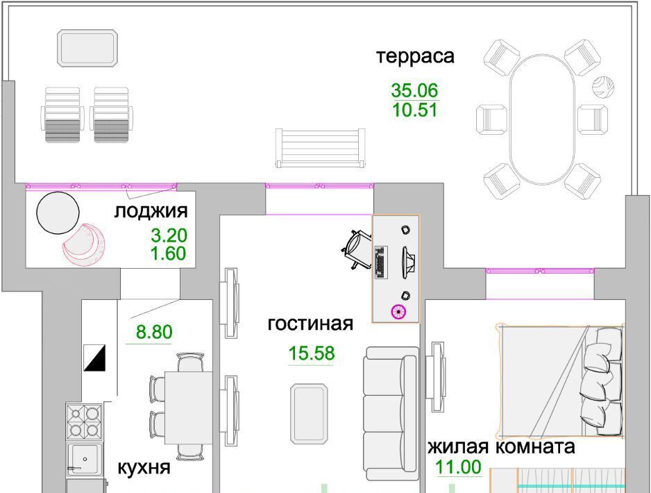 квартира р-н Зеленоградский г Зеленоградск ул Тургенева 16а фото 1