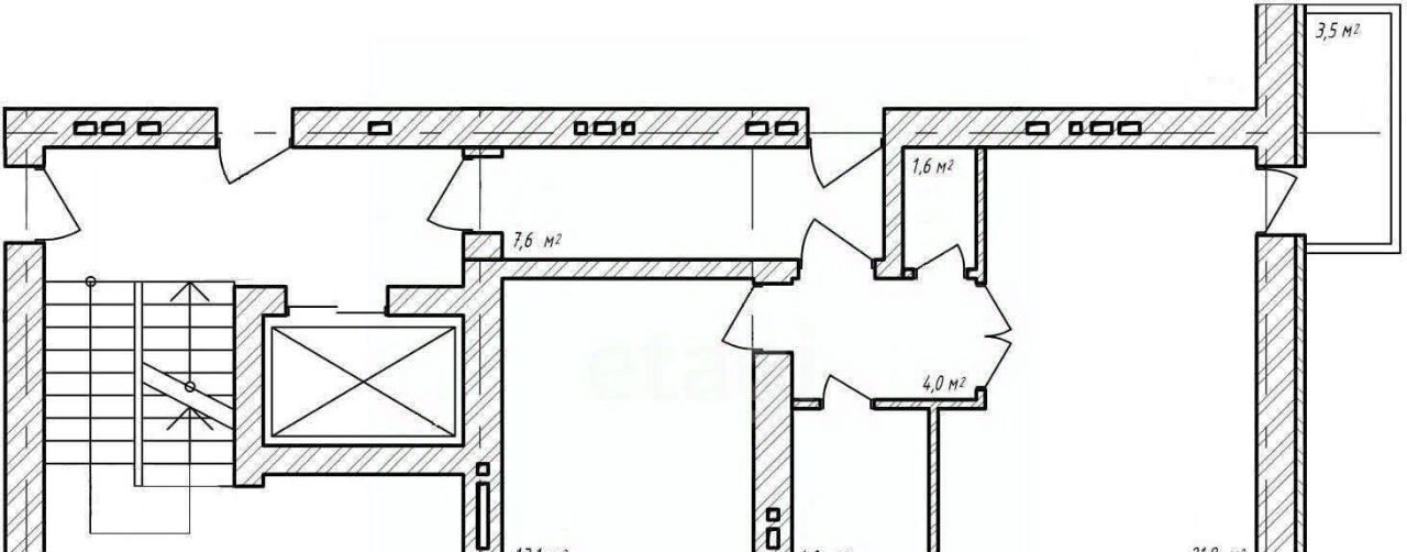 квартира г Астрахань р-н Кировский ул Ярославская 25с жилой дом по ул. Баррикадная / Ярославская фото 2