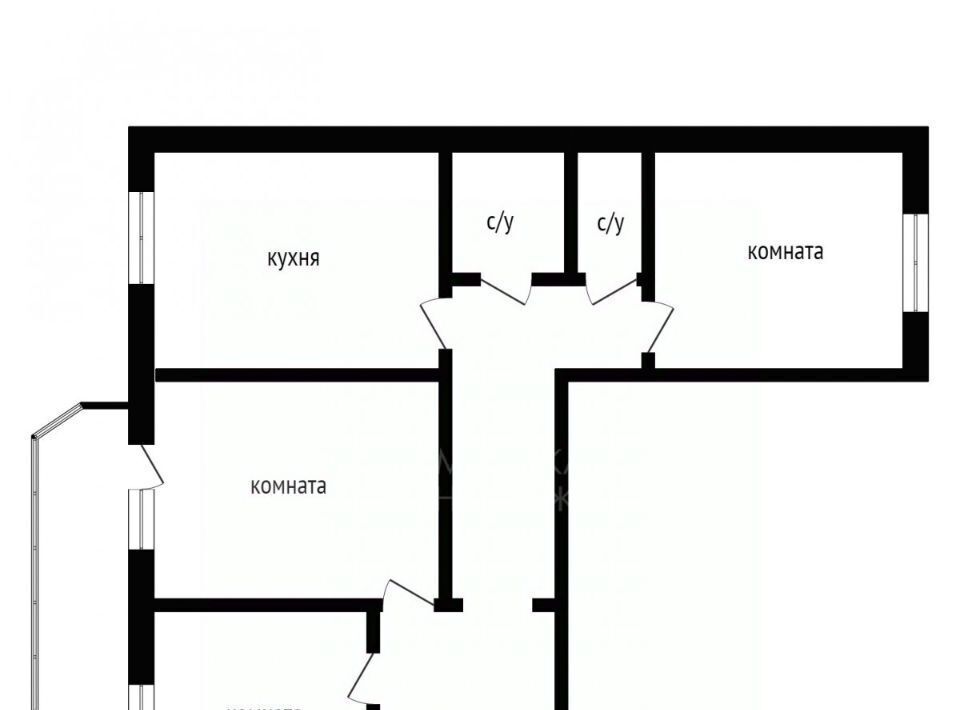 квартира г Тюмень р-н Калининский ул Московский тракт 135 фото 2