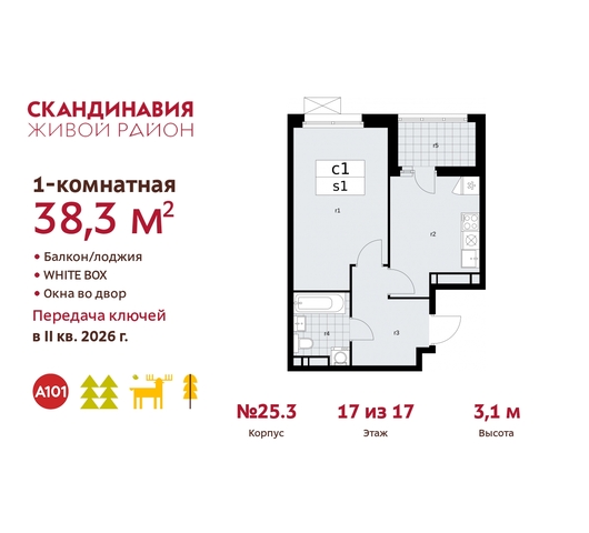 дом 25/3 жилой район «Скандинавия» Сосенское, Бутово фото