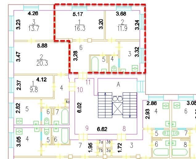 квартира г Москва метро Окружная ш Дмитровское 34к/1 фото 1