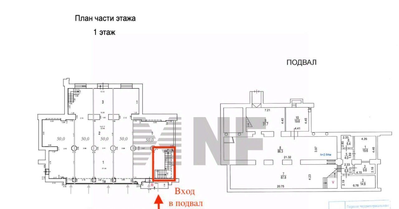 торговое помещение г Москва метро Красносельская ул Краснопрудная 22/24 фото 2