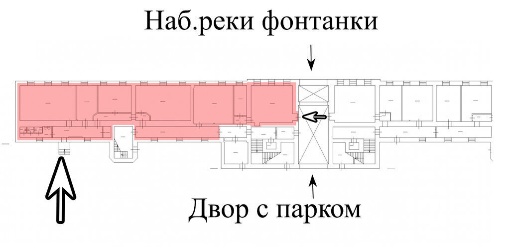 офис г Санкт-Петербург метро Нарвская наб Реки Фонтанки 166 округ Екатерингофский фото 9