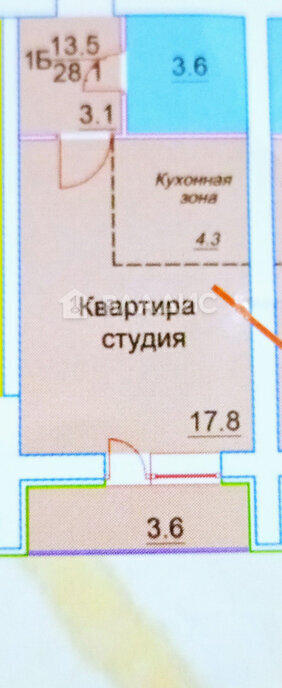 квартира р-н Жуковский г Белоусово ул Московская 55 фото 21