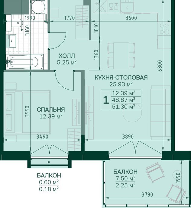 квартира г Санкт-Петербург метро Новочеркасская ул Магнитогорская 5к/3 фото 1