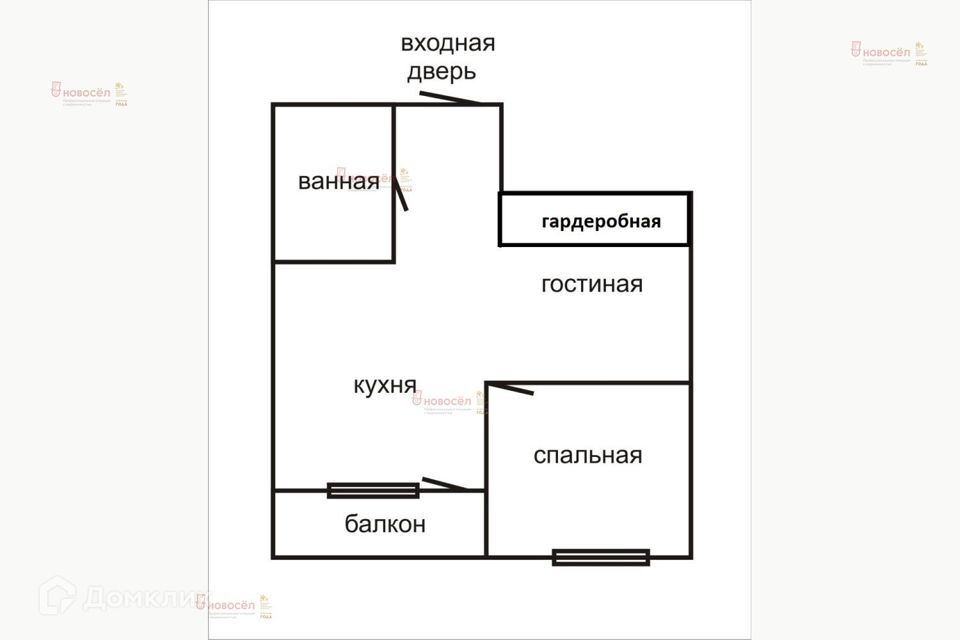 квартира г Екатеринбург Академический ул Соболева 19 Екатеринбург, муниципальное образование фото 2