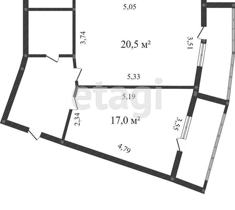 квартира г Белгород б-р Свято-Троицкий 15 фото 14