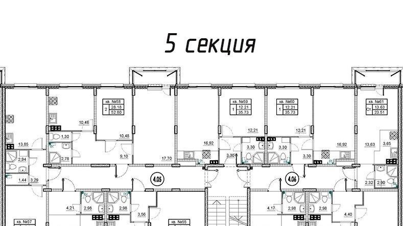 квартира р-н Гатчинский д Малое Верево ул Кутышева 9бк/6 Веревское сельское поселение фото 2