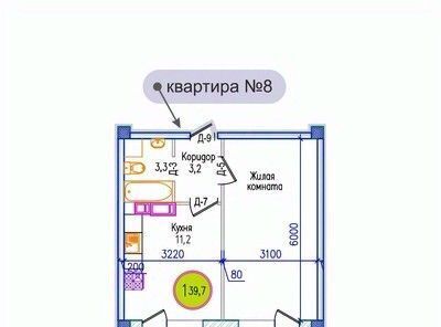 квартира г Мурманск р-н Первомайский ул Шевченко фото 1