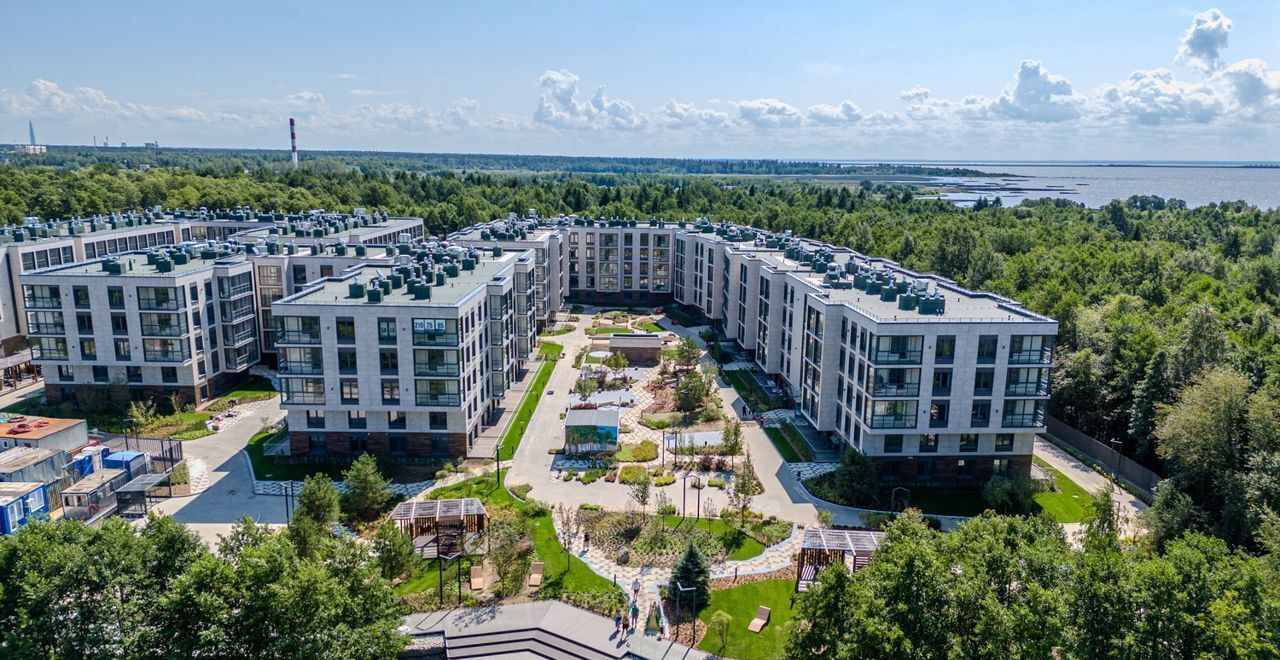квартира г Сестрорецк ул Инструментальщиков 9а ЖК апартаментов «BEREG. Курортный» р-н Курортный фото 6