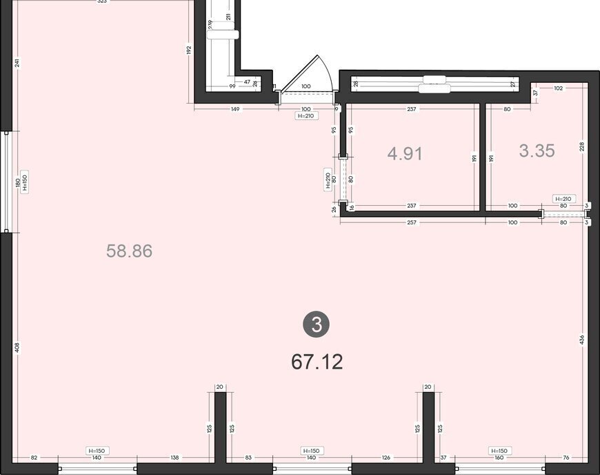 квартира г Владивосток р-н Первомайский ЖК «Клуб 25» фото 1