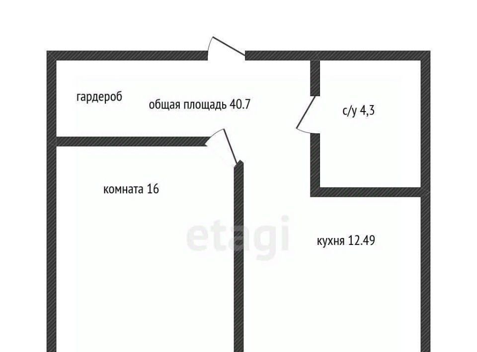 квартира г Краснодар р-н Карасунский микрорайон Камвольно-Суконный Комбинат ул им. Дежнёва 29/3 фото 7