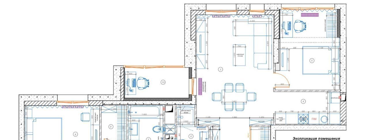 квартира г Москва пр-кт Ленинский 107к/1 ЖК «Квартал 38А» Новаторская фото 31