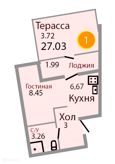 квартира р-н Зеленоградский г Зеленоградск ул Тургенева 16ак/2 фото 1