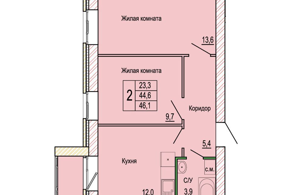 квартира г Волгоград р-н Кировский ул 70-летия Победы 15 городской округ Волгоград фото 1