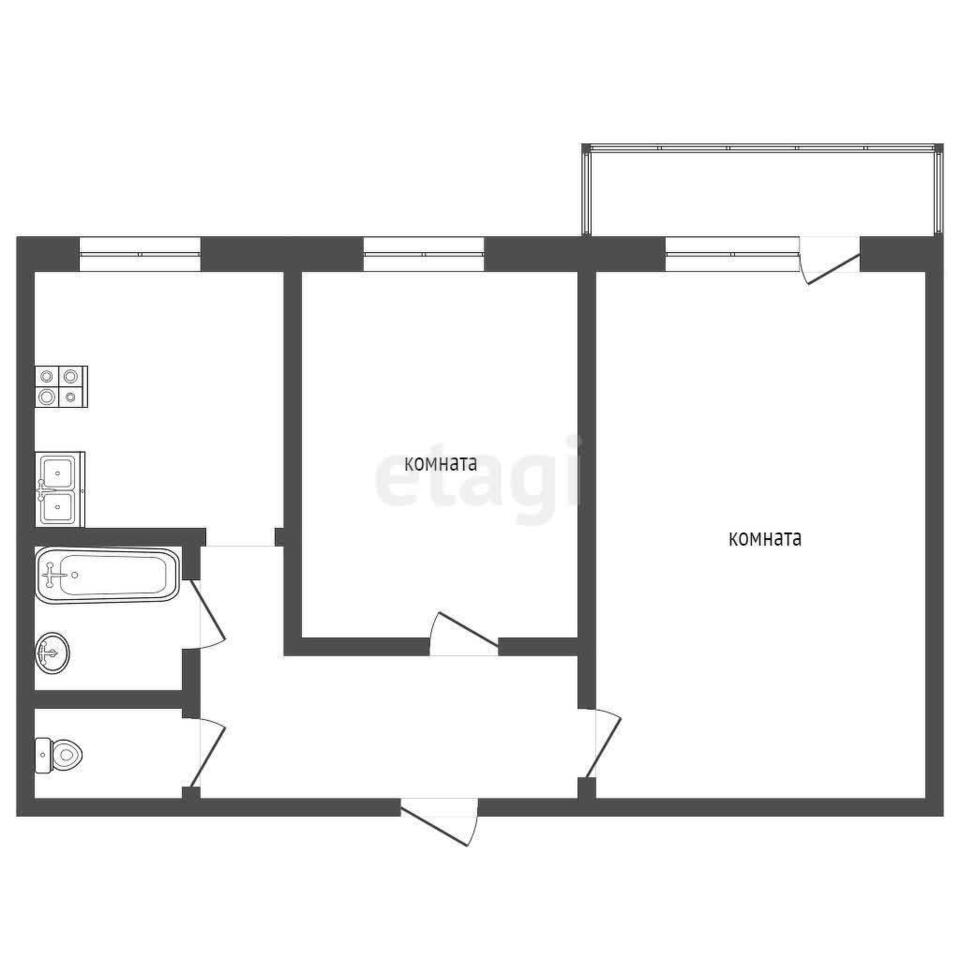 квартира г Верхняя Салда Карла Маркса, 77 к 1 фото 29