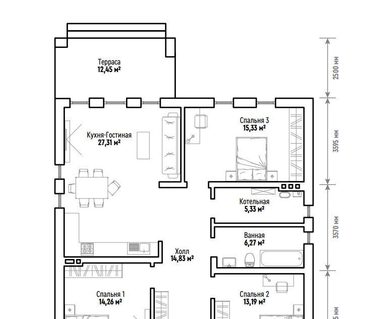 дом р-н Тахтамукайский аул Козет ул Шоссейная 2/2 фото 23