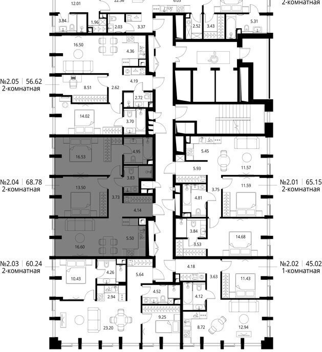 квартира г Москва метро Трикотажная ш Волоколамское 95/1к 4 ЖК City Bay Московская область фото 3