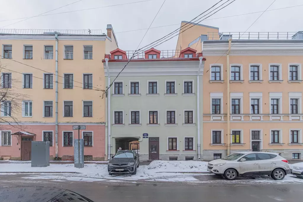 квартира г Санкт-Петербург метро Обводный Канал 1 ул Боровая 34/24б Ленинградская область фото 19