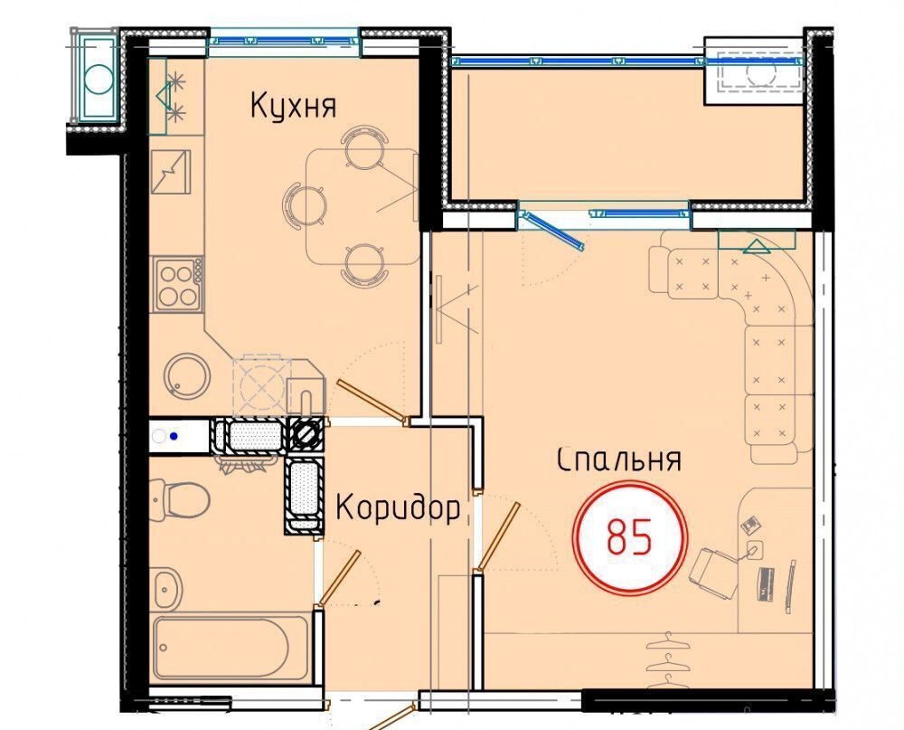 квартира р-н Темрюкский г Темрюк ул Обороны 2 фото 1
