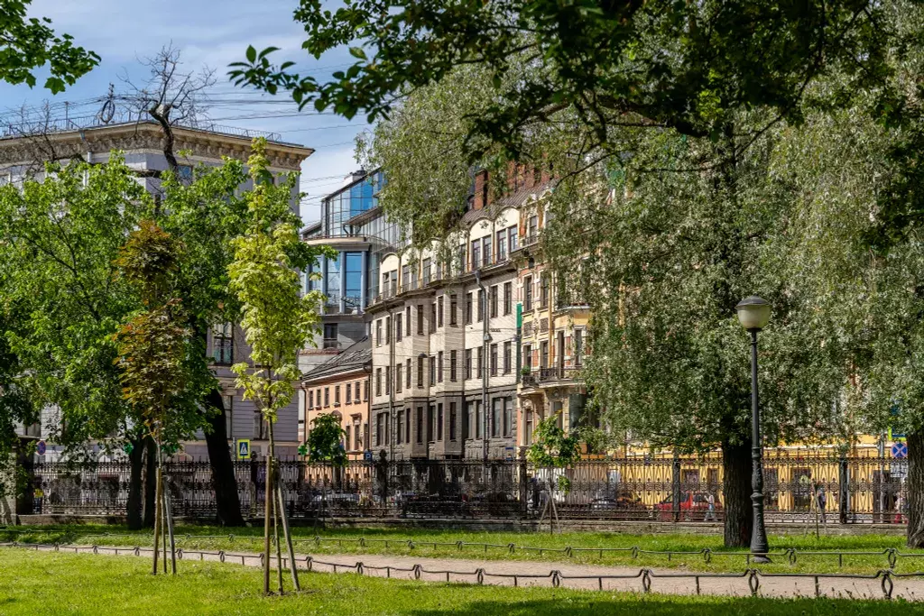 квартира г Санкт-Петербург метро Садовая пр-кт Римского-Корсакова 3 Ленинградская область фото 39