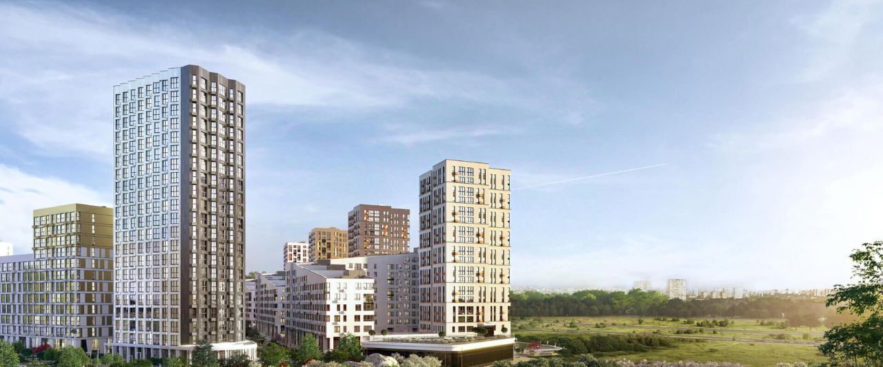 квартира г Москва метро Бунинская аллея ЖР «Дзен-кварталы» 3/2 фото 12
