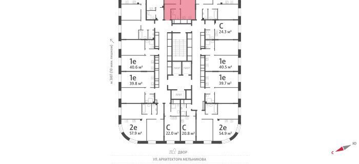 квартира г Москва метро ЗИЛ б-р Братьев Весниных фото 2