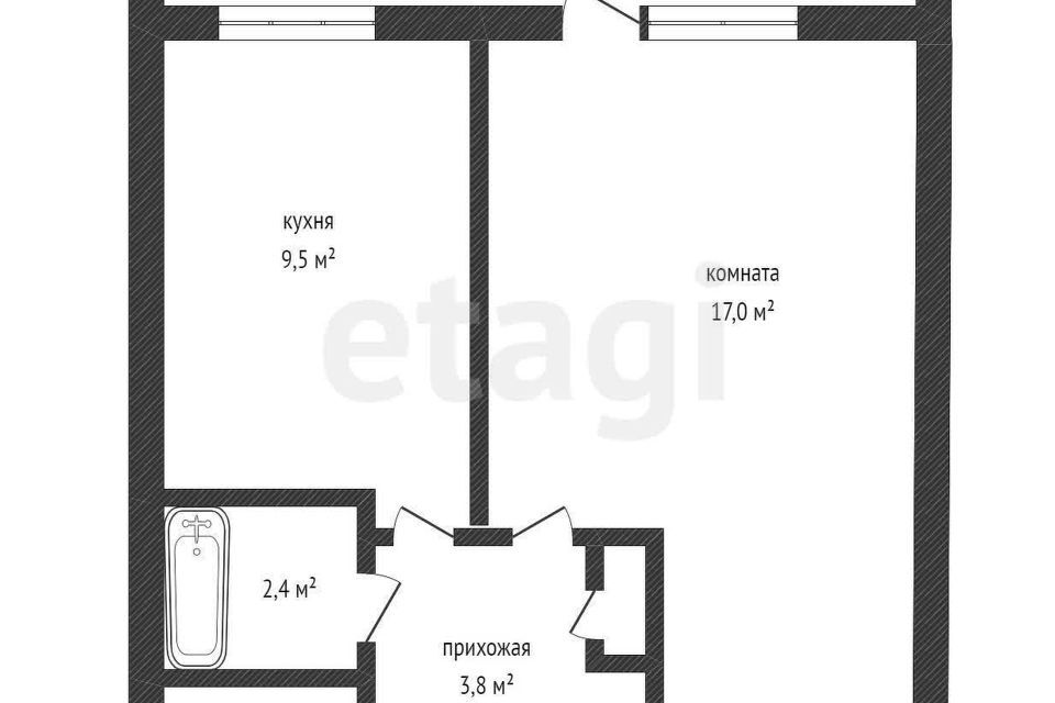 квартира г Салават ул Калинина 26а городской округ Салават фото 1