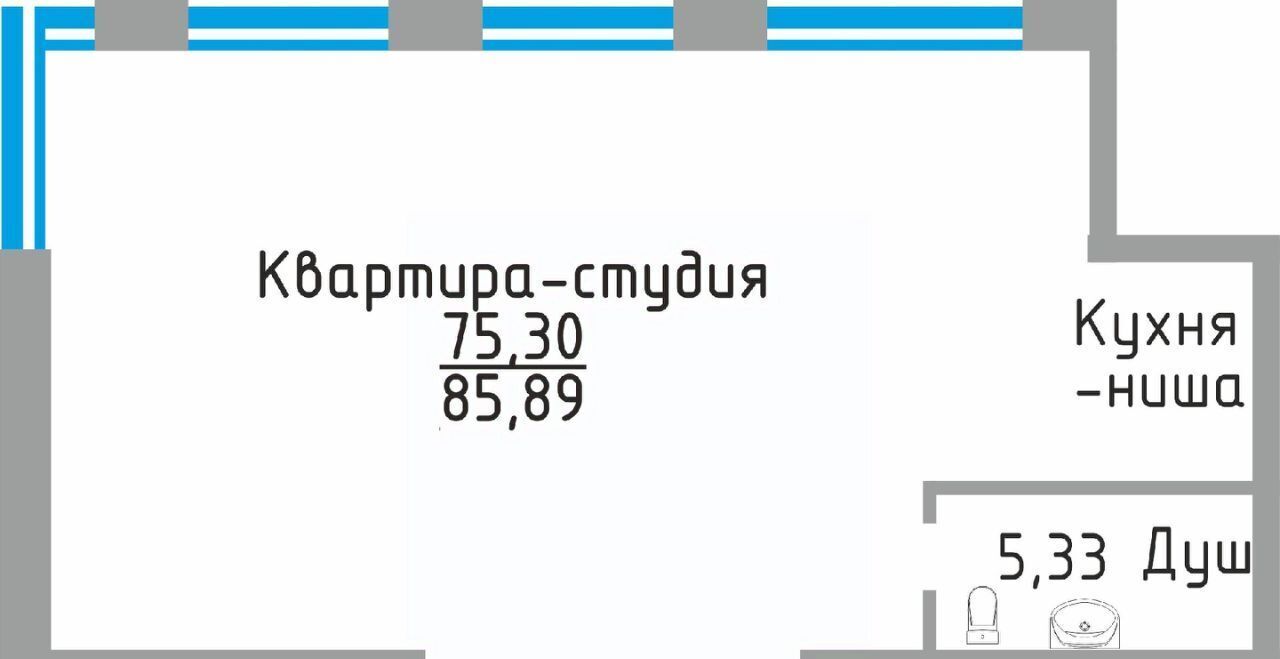 квартира г Самара Российская ул. Ново-Садовая дублер фото 1