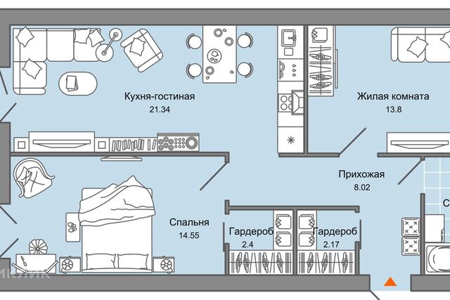 р-н Ленинский ул Дмитрия Козулева 2к/1 муниципальное образование Киров фото