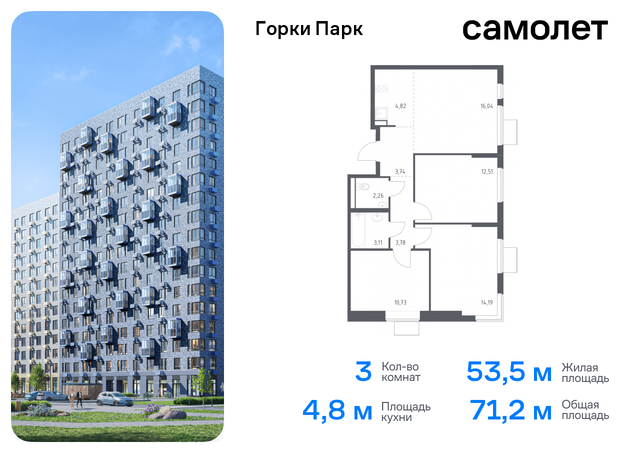 городской округ Ленинский д Коробово Домодедовская, жилой комплекс Горки Парк, 6. 2, Володарское шоссе фото