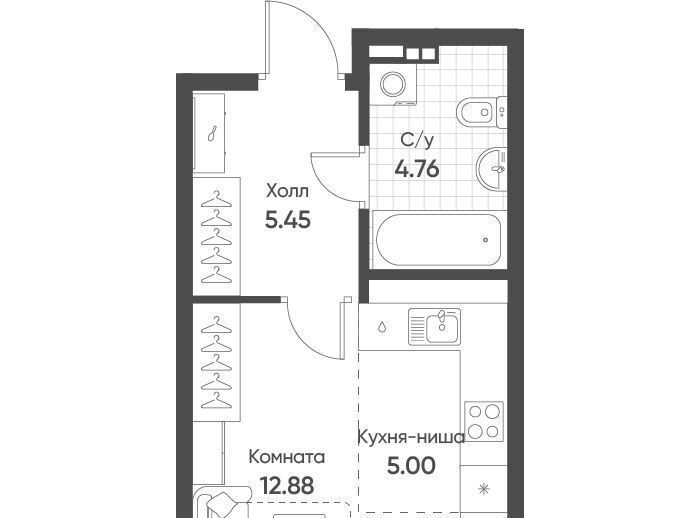 квартира г Екатеринбург р-н Чкаловский Ботаническая Солнечный жилрайон фото 1