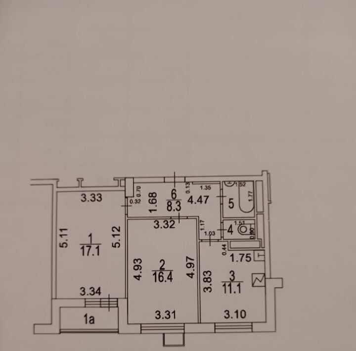 квартира г Москва метро Варшавская ш Варшавское 100к/1 фото 13