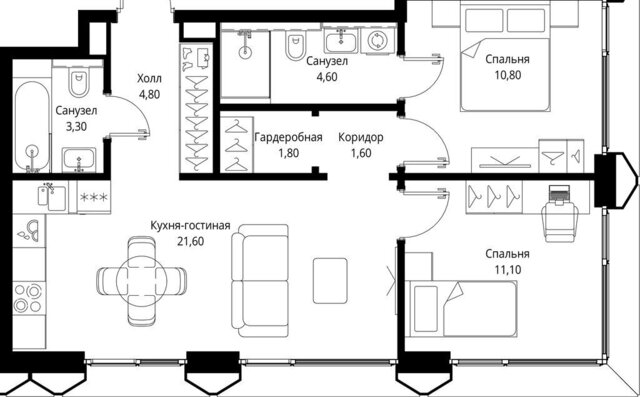 метро Тушинская жилой комплекс Ситизен, к 4 фото