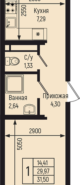 квартира р-н Туапсинский село Небуг фото 1