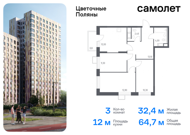 ЖК «Цветочные Поляны Экопарк» Филатов луг, к 6, Киевское шоссе фото