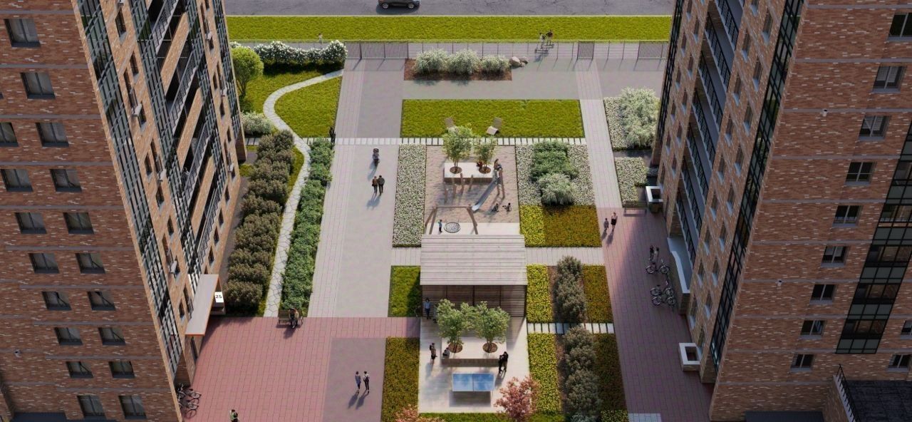 квартира г Санкт-Петербург п Парголово Парнас метро Парнас проезд Толубеевский, 36к 2 фото 18