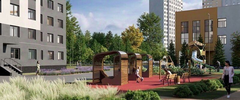 квартира г Санкт-Петербург метро Академическая ул Пейзажная 6 ЖК «Цветной город» округ Полюстрово фото 7