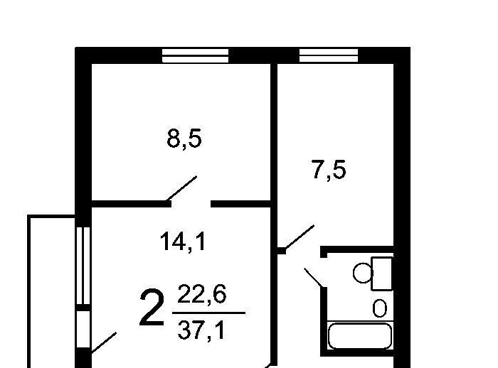 квартира г Москва метро Войковская ш Ленинградское 22 фото 2