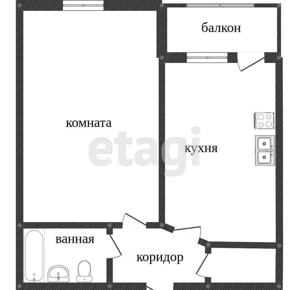 квартира г Нижний Тагил р-н Тагилстроевский пр-кт Уральский 79 Нижний Тагил, Горнозаводской управленческий округ, городской округ Нижний Тагил, Тагилстроевский район, Уральский проспект фото 16