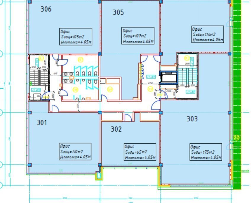 офис г Москва метро Технопарк пр-кт Андропова 2с/2 11к фото 14