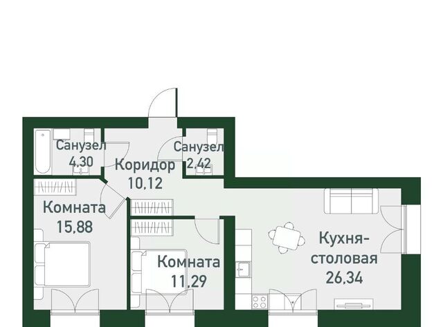 р-н Ленинский Чкаловская Твоя Привилегия жилой комплекс фото