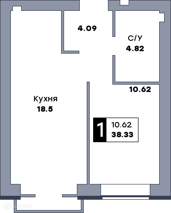 квартира г Самара р-н Куйбышевский Самара городской округ, Куйбышевский фото 1