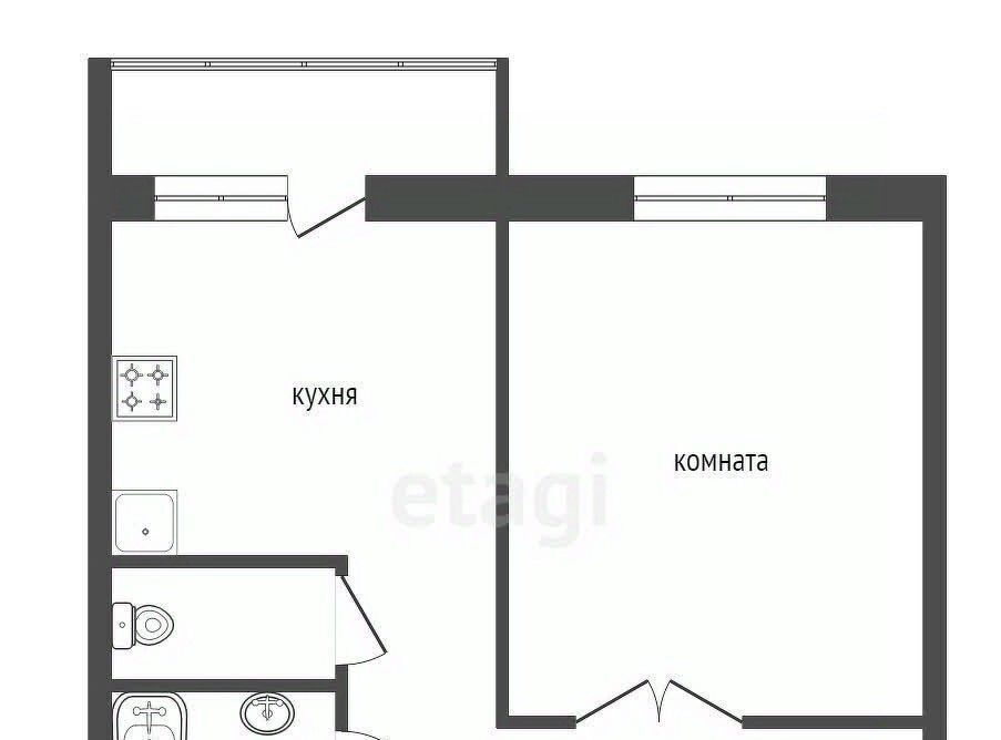 квартира г Красноярск р-н Центральный ул Линейная 105 фото 22