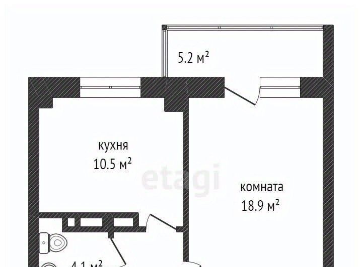 квартира г Красноярск р-н Октябрьский ул Норильская 54 фото 14