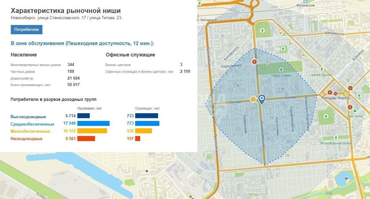 свободного назначения г Новосибирск р-н Ленинский ул Станиславского 17 Площадь Маркса фото 12