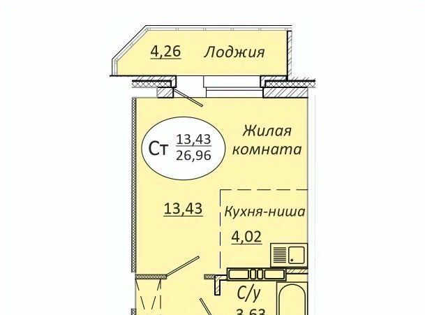 квартира г Новосибирск Золотая Нива ул 2-я Воинская 51 фото 1
