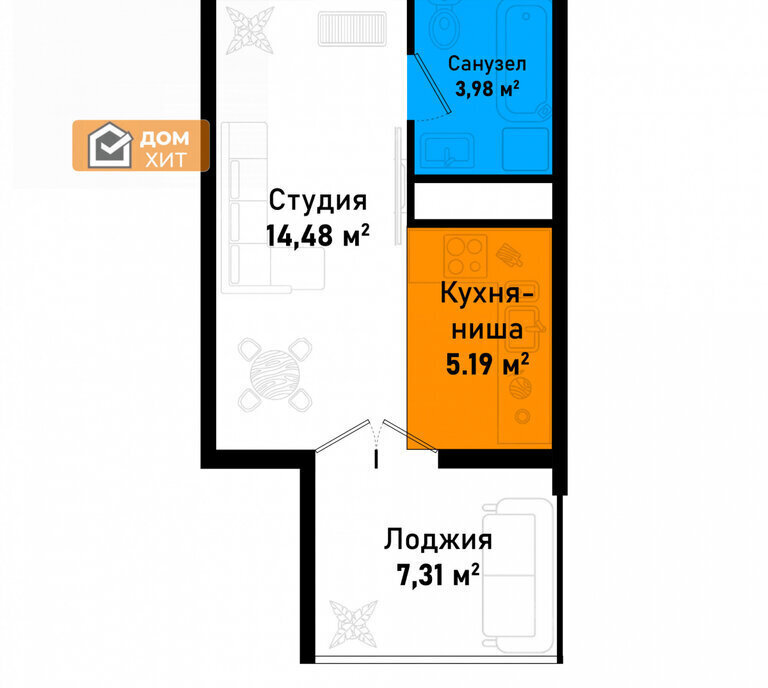 квартира р-н Черноморский пгт Черноморское ул Евпаторийская 1 Черноморское сельское поселение фото 8