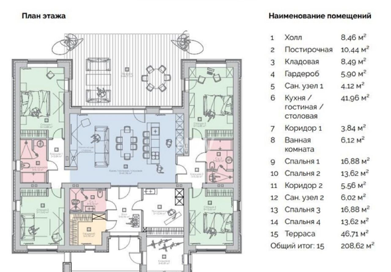 дом городской округ Серпухов д Новинки-Бегичево 66 км, Кленовая аллея, Серпухов, Симферопольское шоссе фото 7